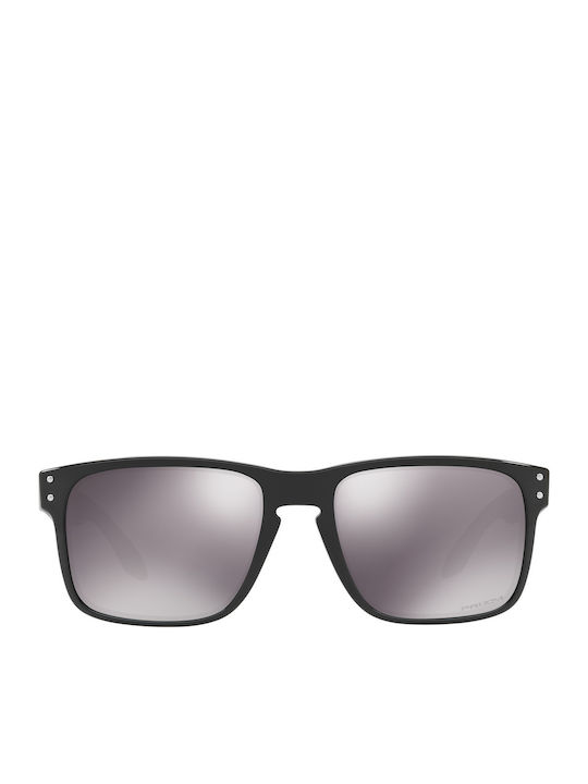 Oakley Holbrook Men's Sunglasses with Black Plastic Frame and Silver Mirror Lens OO9102-E1