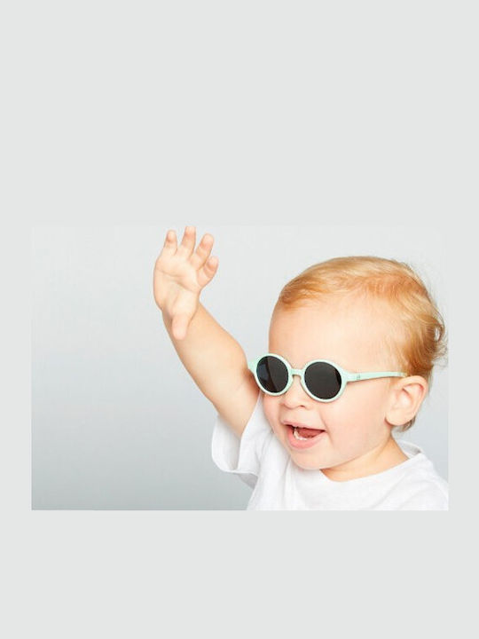 Izipizi Round Kids Sunglasses with Polarized Lens Lemonade for 3-5 Years