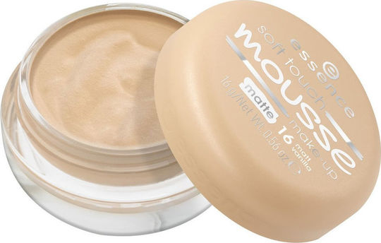 Essence Soft Touch Compact Make Up 16 Matt Vanilla 16gr