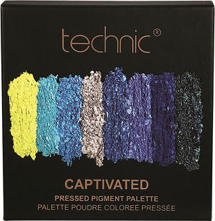 Technic Captivated Paletă cu Farduri de Pleoape Formă Solidă 6.75gr