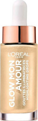 L'Oreal Paris Glow Mon Amour Highlighter Drops 01 Șampanie 15ml