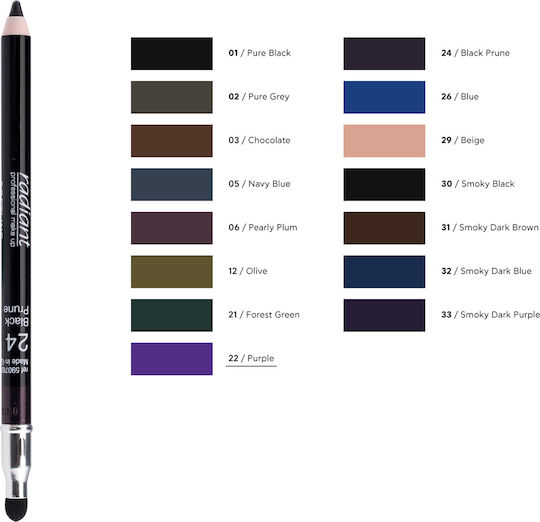 Radiant Softline Waterproof Eye Pencil Soft Eye Pencil 22 Purple