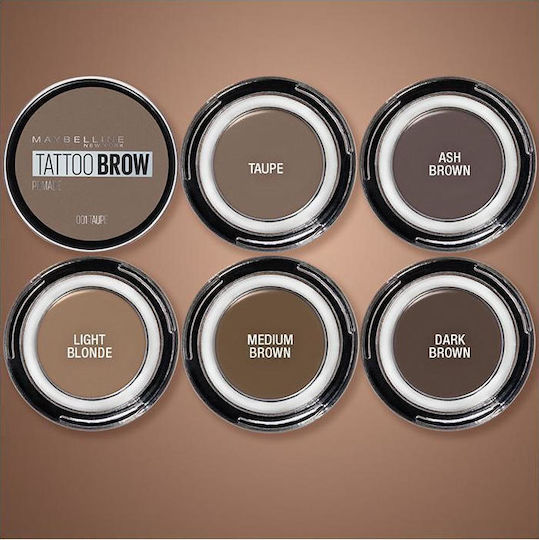 Maybelline Tattoo Brow Wasserdichte Pomade für Augenbrauen 01 Taupe