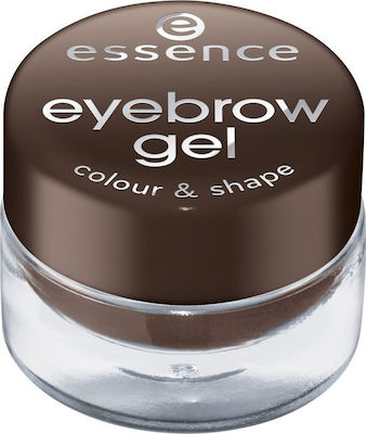 Essence Colour & Shape Gel pentru sprâncene 01 Brown