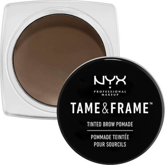 Nyx Professional Makeup Tame & Frame Αδιάβροχο Pomade για Φρύδια 03 Brunette
