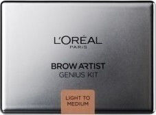 L'Oreal Paris Brow Artist Genius Kit Genius Kit Παλέτα Μακιγιάζ Φρυδιών Light To Medium