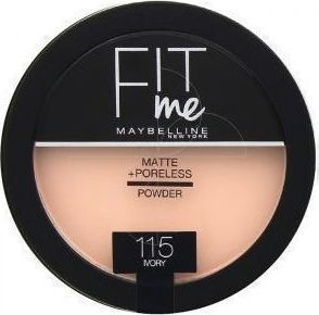 Maybelline Fit Me Matte & Poreless Pressed Powder 115 Ivory 14gr