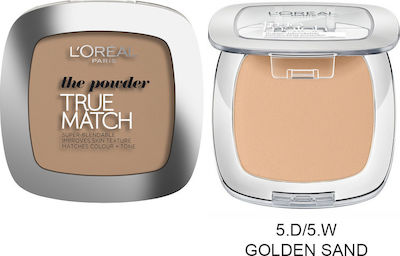 L'Oreal Paris True Match Super Blendable Face Powder D5/W5 Golden Sand 9gr