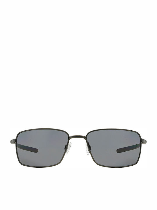 Oakley Square Wire Sunglasses Gray with Metal Frame & Black Lens