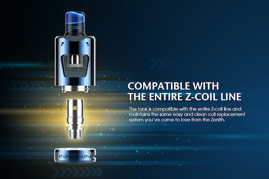Innokin Zlide Verdampfer für Elektronische Zigaretten 4ml 24mm Black