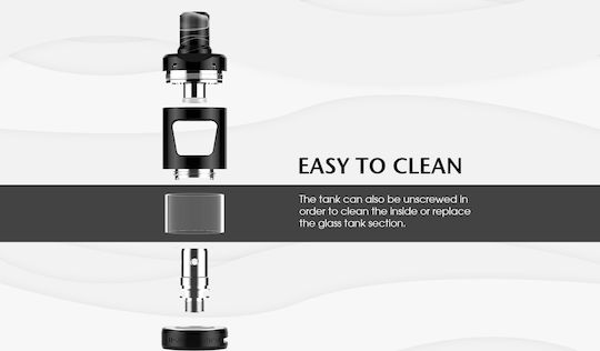 Innokin Zlide Verdampfer für Elektronische Zigaretten 4ml 24mm Black