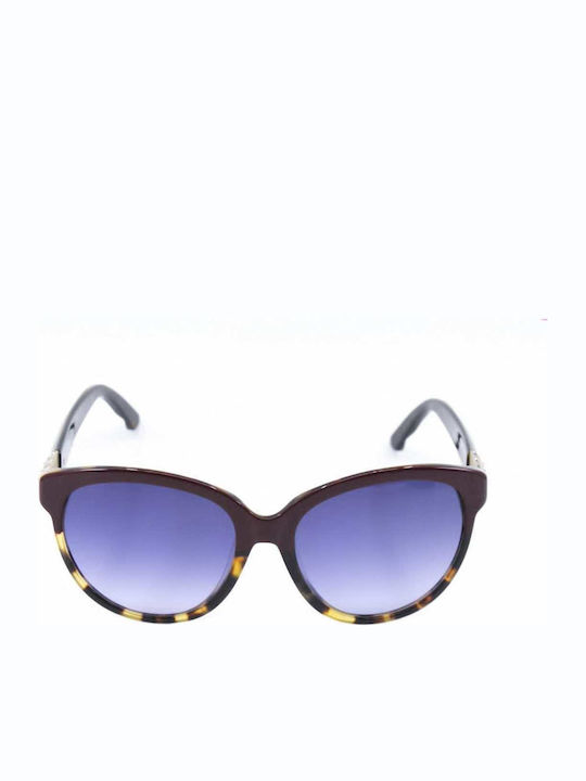 Swarovski Women's Sunglasses with Burgundy Plastic Frame SW89F 72F