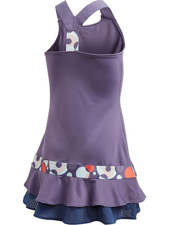 Tennis Rochie pentru Copii Fără mâneci Set cu Accesorii Violet
