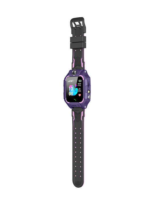 Kinder-Smartwatch U6L mit GPS Lila