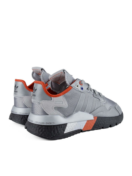 Nite Jogger Sneakers Silver Metallic / Core Black