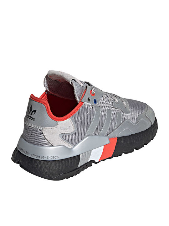 Nite Jogger Sneakers Silver Metallic / Core Black