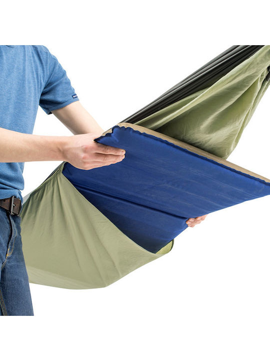 Amazonas Moskito Traveller Thermo Parachute Single Hammock Green 275x140cm
