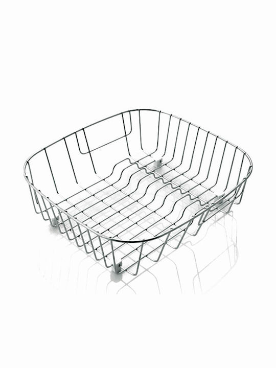 Pyramis Abtropfkorb Inox Silber 33x37x9.5cm
