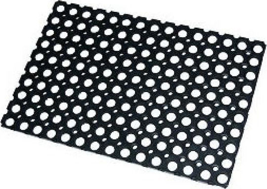 Sidirela Rubber Doormat Entrance Ring Black 50x80cm E-0529 Black