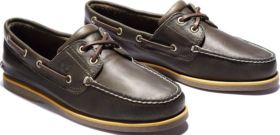 Timberland CLS2I Rootbeer Δερμάτινα Ανδρικά Boat Shoes Dark Olive Green  A2AFC - Skroutz.gr
