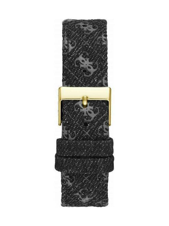 Guess Watch with Black Fabric Strap
