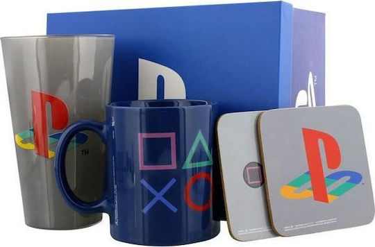 GB eye PlayStation Gift Box Classic 2019 Κούπα Κεραμική Γκρι 4τμχ GB eye PlayStation Gift Box Classic 2019 Κούπα Κεραμική Γκρι 4τμχ