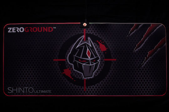 Zeroground Shinto Ultimate Gaming Mouse Pad XXL (900mm) με RGB Φωτισμό Μαύρο MP-2000G