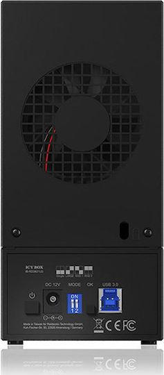 Icy Box Icy Box Case for 2 Hard Drives 3.5" SATA III with Connection USB 3.0 60045