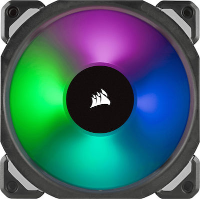 Corsair ML120 Pro RGB Case Fan (1600rpm / 47.3cfm) με Σύνδεση 4-Pin PWM 3τμχ