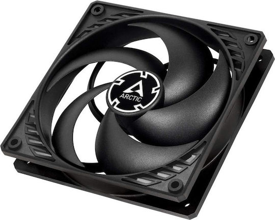 Arctic P12 PWM Case Fan 120mm 1800rpm 56.3cfm Without LED Lighting and 4-Pin Connection Black