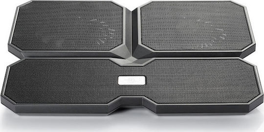 Deepcool MultiCore X6 Cooling Pad για Laptop έως 15.6" με 4 Ανεμιστήρες