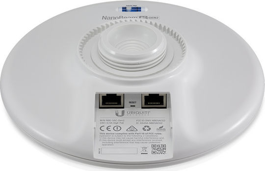 Ubiquiti NanoBeam AC Gen2 Εξωτερική Κεραία WiFi Παραβολική 19dBi με σύνδεση Ethernet