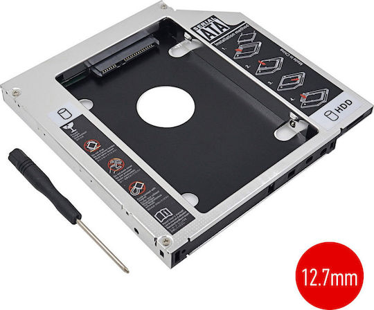 Ewent Caddy Sata HDD 12.7m Second Hard Drive Case 12.7m