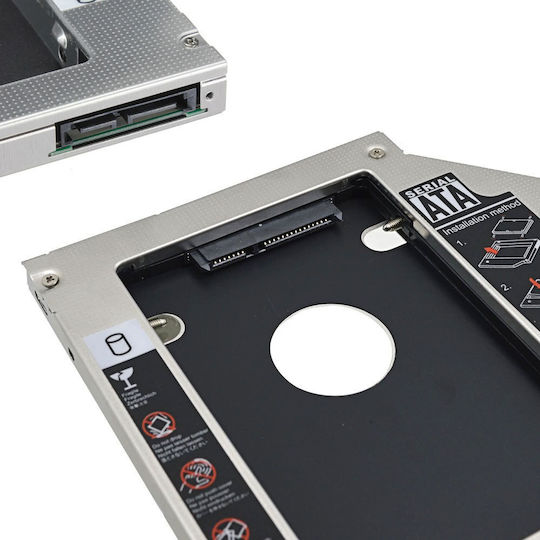 Ewent Caddy Sata HDD 12.7m Second Hard Drive Case 12.7m