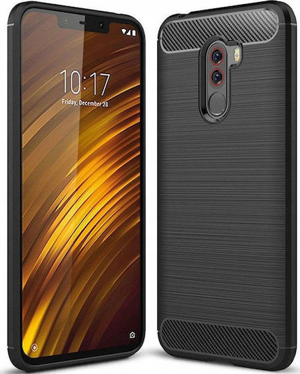 Hurtel Back Cover Σιλικόνης Μαύρο (Redmi 5 Plus)