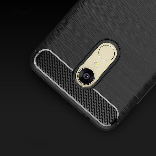 Hurtel Back Cover Σιλικόνης Μαύρο (Redmi 5 Plus)