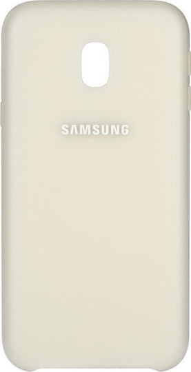 Samsung Dual Layer Cover Back Cover Πλαστικό Λευκό (Galaxy J3 2017)