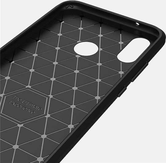 Hurtel Nova 3e Back Cover Σιλικόνης Μαύρο (Huawei P20 Lite)