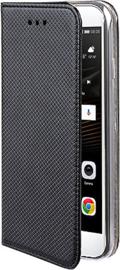 Forcell Book Δερματίνης 2mm Μαύρο (Redmi 8)