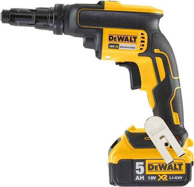 Dewalt Șurubelniță pentru gips-carton Baterie Fără perii 18V 2x5Ah