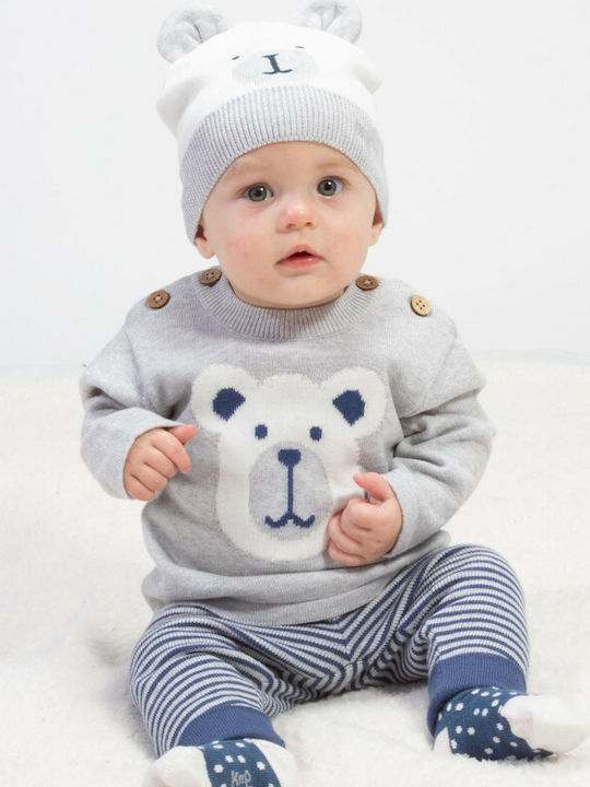 Set knitted "Bear" Kite organic cotton