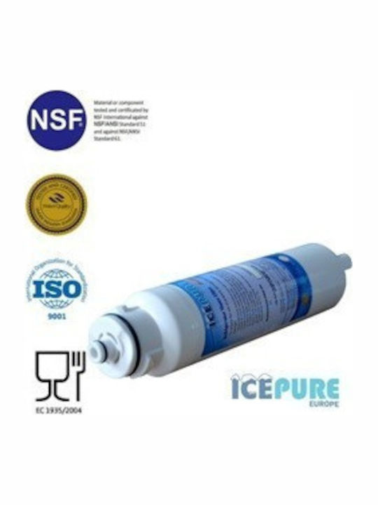 Icepure RWF1300A Activated Carbon External Replacement Water Filter for Daewoo / Morris / Smeg Refrigerator