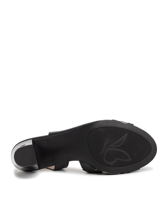 Leather Sandals Anatomic Black
