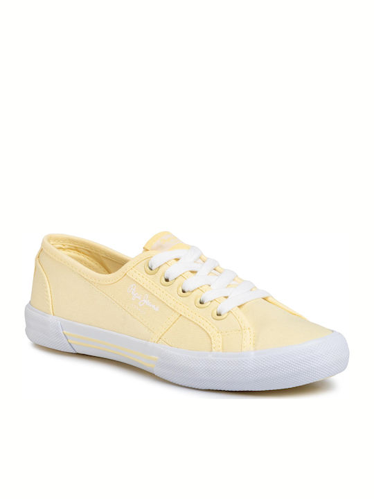 Pepe Jeans Aberlady Women's Sneakers Yellow