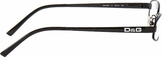 Dolce & Gabbana Μεταλλικός Σκελετός Γυαλιών Μαύρος DG5050 01