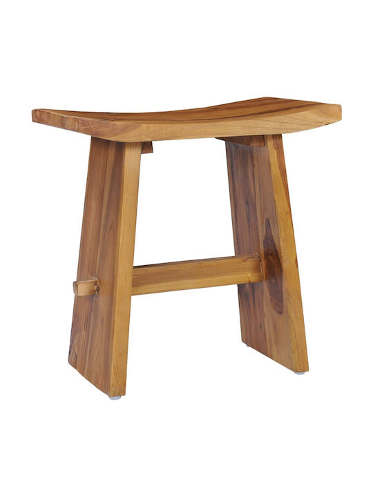 Wooden Garden Stool Outdoor 50x30x50cm