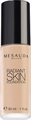 Mesauda Milano Radiant Skin Liquid Make Up 301 Porcelain 30ml