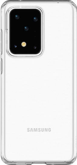 Spigen Liquid Crystal Back Cover Σιλικόνης Διάφανο (Galaxy S20 Ultra)