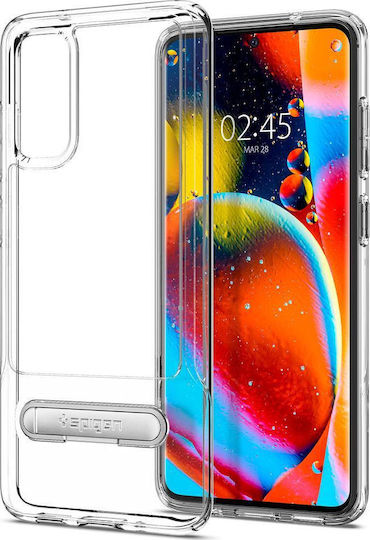 Spigen Slim Armor Essential S Umschlag Rückseite Silikon Transparent (Galaxy S20)