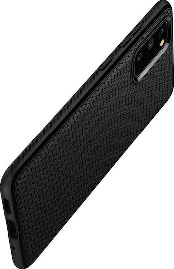 Spigen Liquid Air Back Cover Σιλικόνης Μαύρο (Galaxy S20)